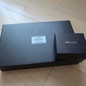 Authentic PRADA Box Set – Medium & Small Gift Boxes Bundle 🖤